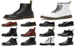 dr martin designer boots for men women Doc Martens platform high low top booties black white leather mens fashion shoes4389050