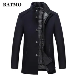 Mens Wool Blends BATMO arrival autumn winter high quality wool thick trench coat men mens jackets Overcoat plussize MXXXL AL 03 231120