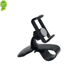 Ny Universal 360 -graders rotationsbil Mobiltelefon Holder Base Clip Dashboard Mount Mobiltelefon Stand GPS -konsol för iPhone Xiaomi