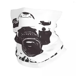 Lenços chique vida é como uma câmera bandana pescoço capa impressa pographer envoltório cachecol multi-uso máscara facial pesca unisex adulto inverno