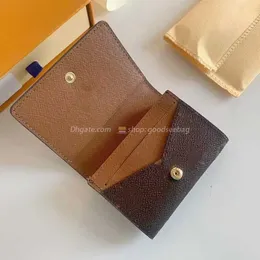 M63801 Sobre tarjeta billetera monedero Bolso de mujer bolso de mano bolsos de hombro de cuerpo cruzado axila Hobo cuero genuino con caja