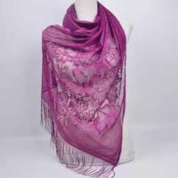 Шарфы 175 60 см элегантный женский цветочный кружевной шарф шаль с кисточками вечерние свадебная вуаль индийские арабские мусульманские хиджабы
