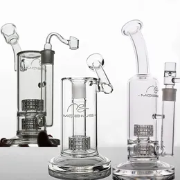 Стерео матрица Perc Glass Кальяны Пьянящие барботерные бонги Густое масло Dab Rig Водопроводные трубы Кальян для курения Бесплатная доставка