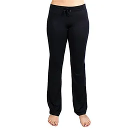 Yoga Soft Comfy Yoga Pants, 95 Cotton/5 Spandex, Black L