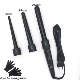 Curling Irons DODO 3 In 1 Hair Curlers Care Styling Curling Wand ...