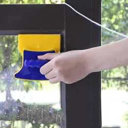 磁気ウィンドウクリーナーガラスクリーニングブラシダブルサイドクリーンな家庭用ツール15mロープガジェット230421