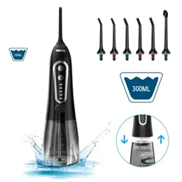 ÖVRIG MANRAL HYGIEN 300 ML ORAL IRRIGARATOR ORAL RENGING MASKIN MUND Tvätt Dental Water Flossser USB RECHARGABEL TEANT Cleaner Home Appliance 231120