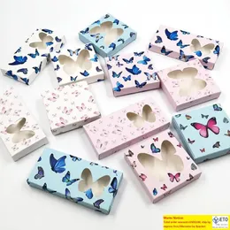 Butterfly False Eyelash Packaging Box Share to be partner Mit ähnlichen Artikeln vergleichen 3D Mink Eyelashes Boxes Empty Case Paper