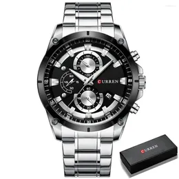 Orologi da polso Orologio al quarzo Moda da uomo Top Brand Business Calendario automatico Luce notturna Incontri Orologi di lusso impermeabili Reloj Hombre