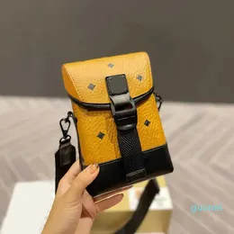 Designer-CrossBody Bags Mini Chest Pack Women Phone tote bag Cuciture Color Designer Bag Borsa in pelle Borsa Portafoglio femminile