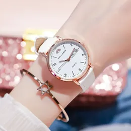 Wysokiej jakości zegarki zegarki zegarki zegarki dla kobiet uczniów Luminous Ins Wind Junior High School Girls Mechanical Electronic Quartz Waterproof Fashion A7