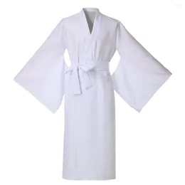 Ubrania etniczne długa szata kimono dla mężczyzn kobiety