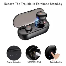 Standby time 120 hours HD sound quality voice waterproof Earphone supper bass Earbuds In-ear Crystal Sound With Mic wireless Earbuds