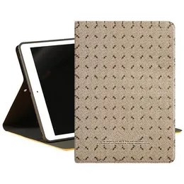 Designer Tablet -fodral för iPad Pro11 Pro10.5 Air4 Air5 10.9 Air1 Air2 Mini 4 5 6 Luxury Casea iPad7 iPad8 iPad9 10.2 Cover iPad10