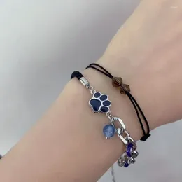 Link bransoletki łzami Kobiet Anime Marius biżuteria bransoletka biżuteria moda unisex Wysokiej jakości armię armbasp z alumnami cynkowymi