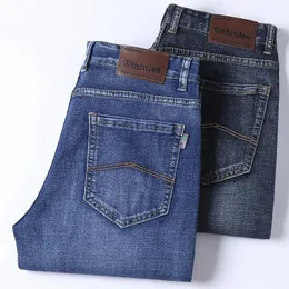 남자 청바지 클래식 Jean Homme Pantalones Hombre Men Spijkerbroek Mannen Soft Black Biker Masculino Denim 바지 231121