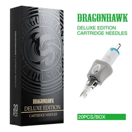 Dragonhawk Deluxe-patroner nålar professionella bugpin tatuering nålar magnum 20st/box lyd-m