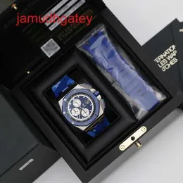 AP Swiss Luxury Watch Collections Tourbillon Wristwatch Selfwinding Chronograph Royal Oak and Royal Oak Offshore för män och kvinnor 26400SO 44mm Escv