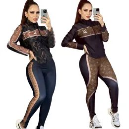 Two Piece Pants Track Suits Women Casual Zip Jacket and Bottoms Set Sweatsuits Free Ship