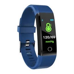 115plus Smart Watch Men Kobiety Nowy Bluetooth Lokalizacja Tracker IPX7 Waterprood Bransoletka fitness smartwatch na Android iOS