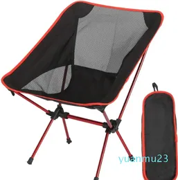 Mobili da campeggio Sedia lunare portatile Sedile allungato pieghevole leggero Ultraleggero staccabile Ufficio Casa Pesca Campeggio BBQ Giardino Escursionismo