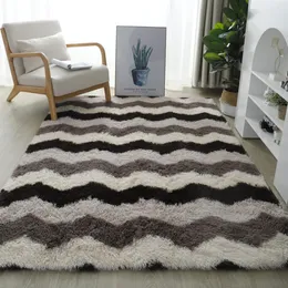 Inneneinrichtung weiche und komfortable Plüschleben/Bett/Baby/Studienzimmer Teppichbodenmatten für Hausgröße 100 cm 200 cm 231221