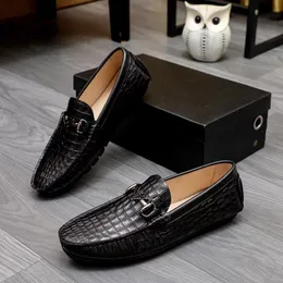 Designer Driver Estate Loafer Shoes Men classics Arizona Hockenheim Loafers Embossed Fashion Leather Casual Shoe Top Quality Size 39-45 01