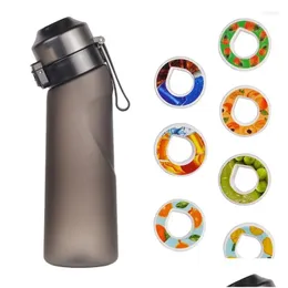 Water Bottles 650Ml Scent Active Flavoring Cup Air Taste Buds Flavored Bottle Up Sports 0428 Drop Delivery Home Garden Kitchen Dinin Dhngv