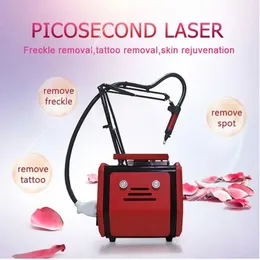 Nyaste 755 1320 1064 532NM Q Switch ND Yag Laser Machine Tattoo Removal Picoseconds Laser för salong
