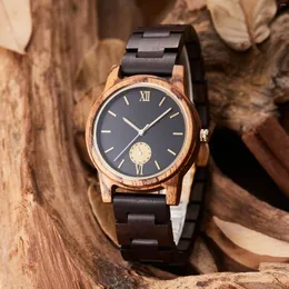 Wristwatches Men Wrist Watch Fashion Anniversary Wedding Day Gift Engraved Wooden Quartz Wacthes Drop Customized