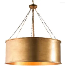 Pendelleuchten American Vintage Country Eisen Ring Lichter Loft Industrie Dekorative Hängeleuchten Wohnzimmer