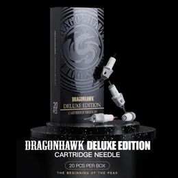 Dragonhawk Deluxe kasetki igły profesjonalne igły tatuażu bugpin okrągłe magnum 20pcs/pudełko lyd-rm