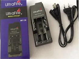 Многофункциональное зарядное устройство Ultrafire WF139 для 18650 18500 17670 16340 14500 10440 с вилкой европейского стандарта и США, розничная коробка ZZ