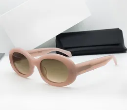 Modedesigner 40194 Sonnenbrille für Damen, Vintage, charmant, runder Rahmen, Sommer, trendig, vielseitiger Stil, Top-Qualität, Anti-Ultraviolett