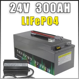 24V 100AH 200AH 300AH LiFePO4 Batterie Bluetooth BMS für RV Boot Off-Road Off-Grid Golf Car Solarspeicher 24V Batterie