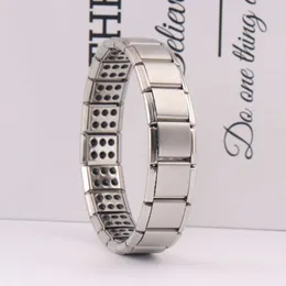 Stainless steel jewelry popular Bracelet titanium steel health care germanium bracelet magnet Bracelet