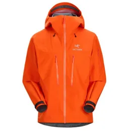 Jassen Jack Designer Arcterys Klassiek Heren Outdoor aankoopmakelaar Alpha SV Heren Winddicht Outdoor Klimmen Duurzaam Charge Jas met capuchon Phenom L