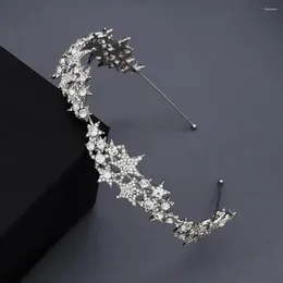 قصات الشعر الكورية نجمة العروس الزفاف الفتيات الملحقات Tiaras التاج Accesorios Para el Cabello diadema coroa de noiva princess