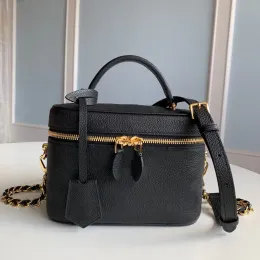 7a High I Designer Crossbody Bag Vanity Real Leather Makeup Bag 여성 디자이너 고급 패션 캐주얼 세면대 PM 화장품 가방 어깨 가방 크로스 바디 핸드백