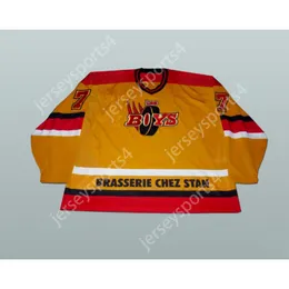 Personalizado RICHARD GOUDREAU LES BOYS HOCKEY JERSEY NOVO Top Costurado S-M-L-XL-XXL-3XL-4XL-5XL-6XL