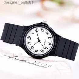 Inne zegarki Prosty kwarc mody dla kobiet studenckich nadgarstek es sile str Wholero MuJer elegante reloj de MuJerl231122