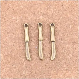 Charms Charms 35Pcs Operation Knife 25Mm Antique Pendants Vintage Bronze Jewelry Diy For Bracelet Necklace Drop Delivery Jewelry Jewel Dhd6P