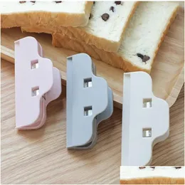 Bag Clips 5 Pcs/ Portable Large-Scale Kitchen Snacks Sealing Clip Moisture-Proof Device Hh587 Drop Delivery Home Garden Housekee Org Dhx8Z