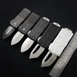 High End 5.8inch 204p Mini Exocet Knife Automatisk Bounty Hunter Wallet Pocket Knives EDC Tools