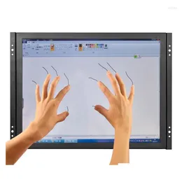 Monitores Polegada Capacitivo Resistivo Touch Sn Monitor Industrial Open Frame Lcd Display Drop Delivery Computadores Networking Dhg9P