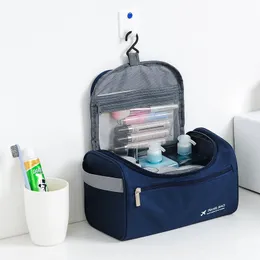 Custodie per cosmetici FUDEAM Poliestere Uomo Business Portaoggetti portatile Articoli da toeletta Organizzatore Donna Viaggio Appeso Custodia impermeabile 230421