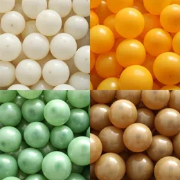 الديكور الحفلات 10-30pcs/البالونات الخضراء الرجعية 5 بوصة القهوة Khaki Cocoa Sand White Avocado Latex Globos لعيد ميلاد دجاجة استحمام الطفل