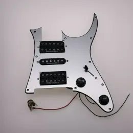 Zestaw Guitar Pickup HSH, RG2550Z Multi-Switch ALNICO Pickup, Professional Guitar Accessories (White)