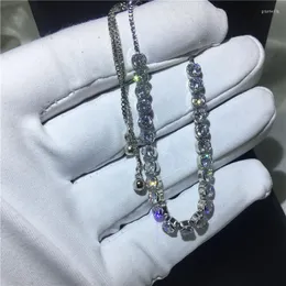 Ссылка браслетов модный браслет для женщин роскошь удобный регулируемый 4 мозаика 4 мм кубический циркония