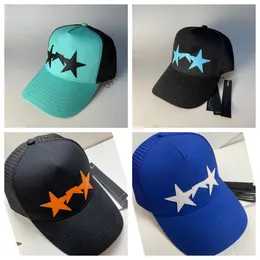 Chapéu de beisebol chapéu designer masculino feminino malha cinco pontas estrela moda ao ar livre verão luxo chapéu de sol am casquette